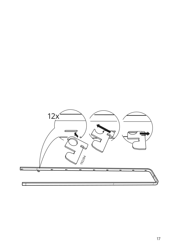 Assembly instructions for IKEA Elvarli side unit white | Page 17 - IKEA ELVARLI wardrobe combination 091.836.89