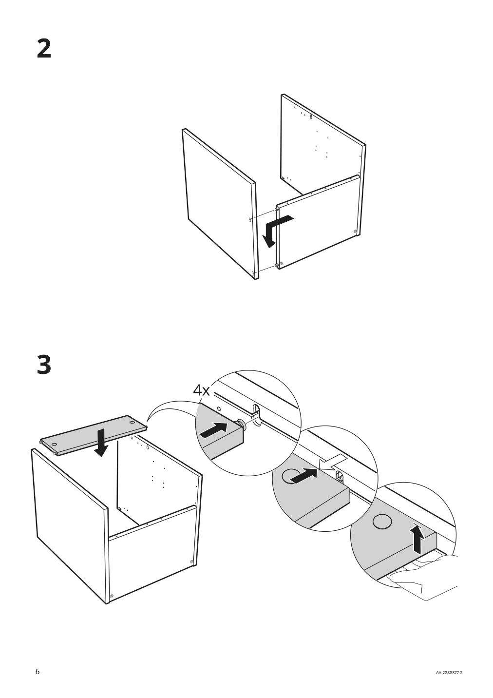 Assembly instructions for IKEA Enhet base cb f sink w shelf gray | Page 6 - IKEA ENHET bathroom 994.408.68