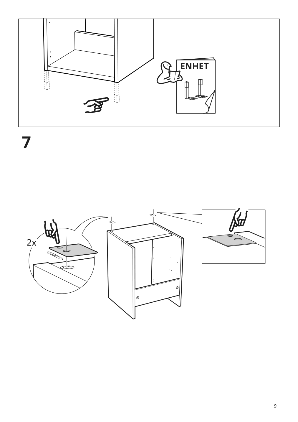 Assembly instructions for IKEA Enhet base cb f sink w shelf gray | Page 9 - IKEA ENHET bathroom 894.409.15