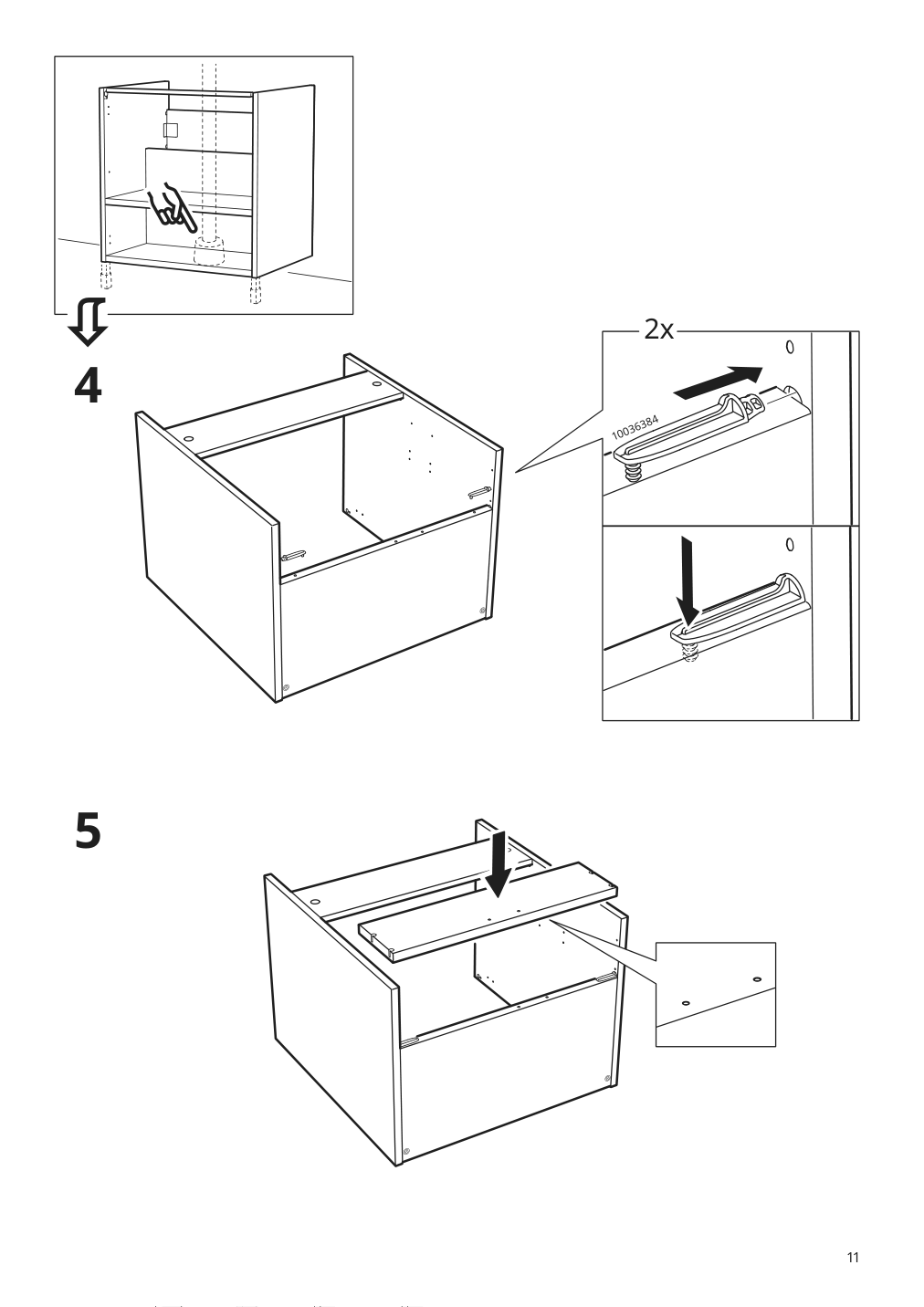 Assembly instructions for IKEA Enhet base cb f sink w shelf gray | Page 11 - IKEA ENHET bathroom 094.409.00