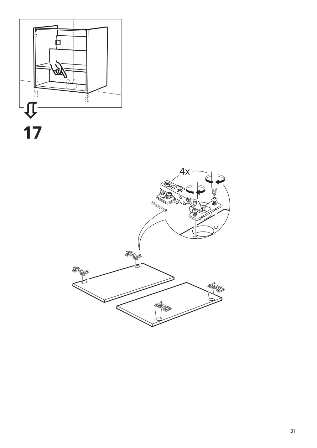 Assembly instructions for IKEA Enhet base cb f sink w shelf gray | Page 31 - IKEA ENHET bathroom 094.409.00