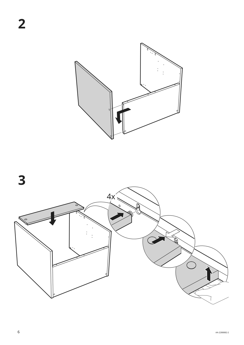 Assembly instructions for IKEA Enhet base cb f sink w shelf gray | Page 6 - IKEA ENHET bathroom 894.408.78