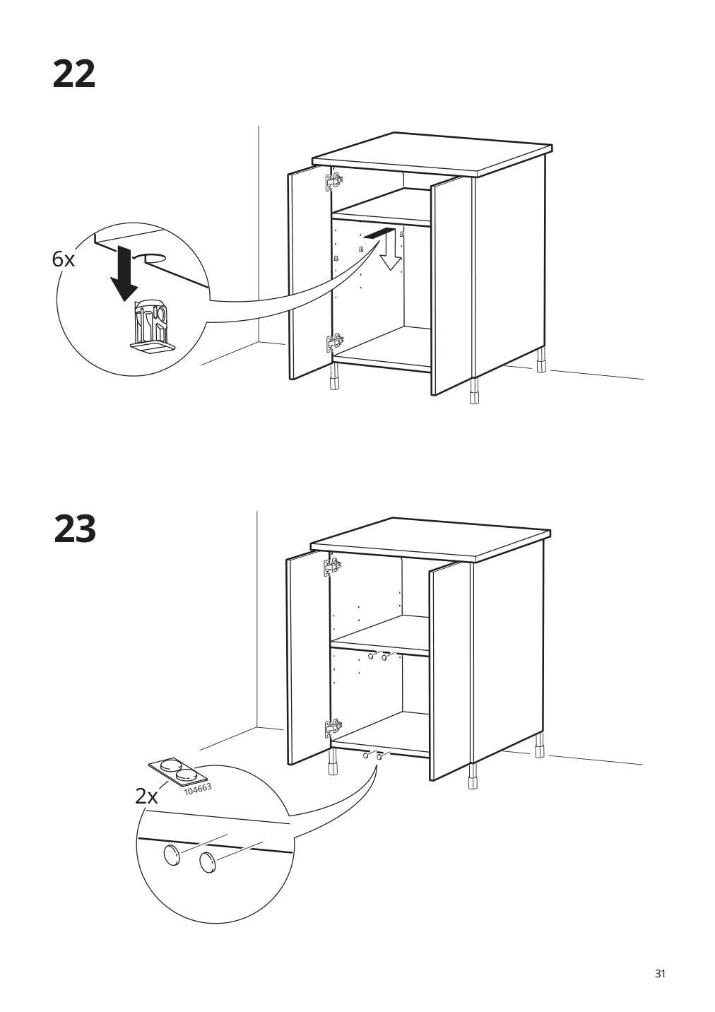 Assembly instructions for IKEA Enhet base cb w shelf white | Page 31 - IKEA ENHET laundry 494.771.14