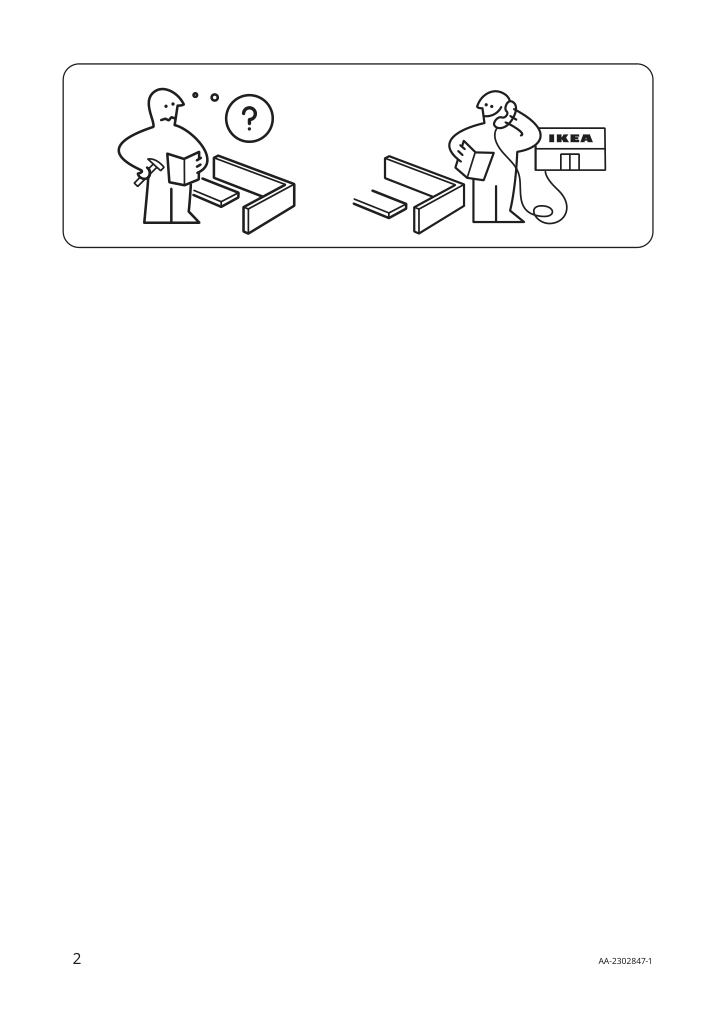 Assembly instructions for IKEA Enhet door oak effect | Page 2 - IKEA ENHET laundry 294.771.10