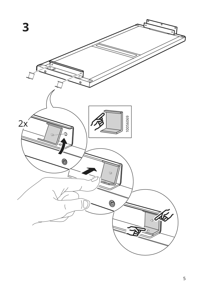 Assembly instructions for IKEA Enhet hanging mirror f frame anthracite | Page 5 - IKEA ENHET bathroom 994.408.87