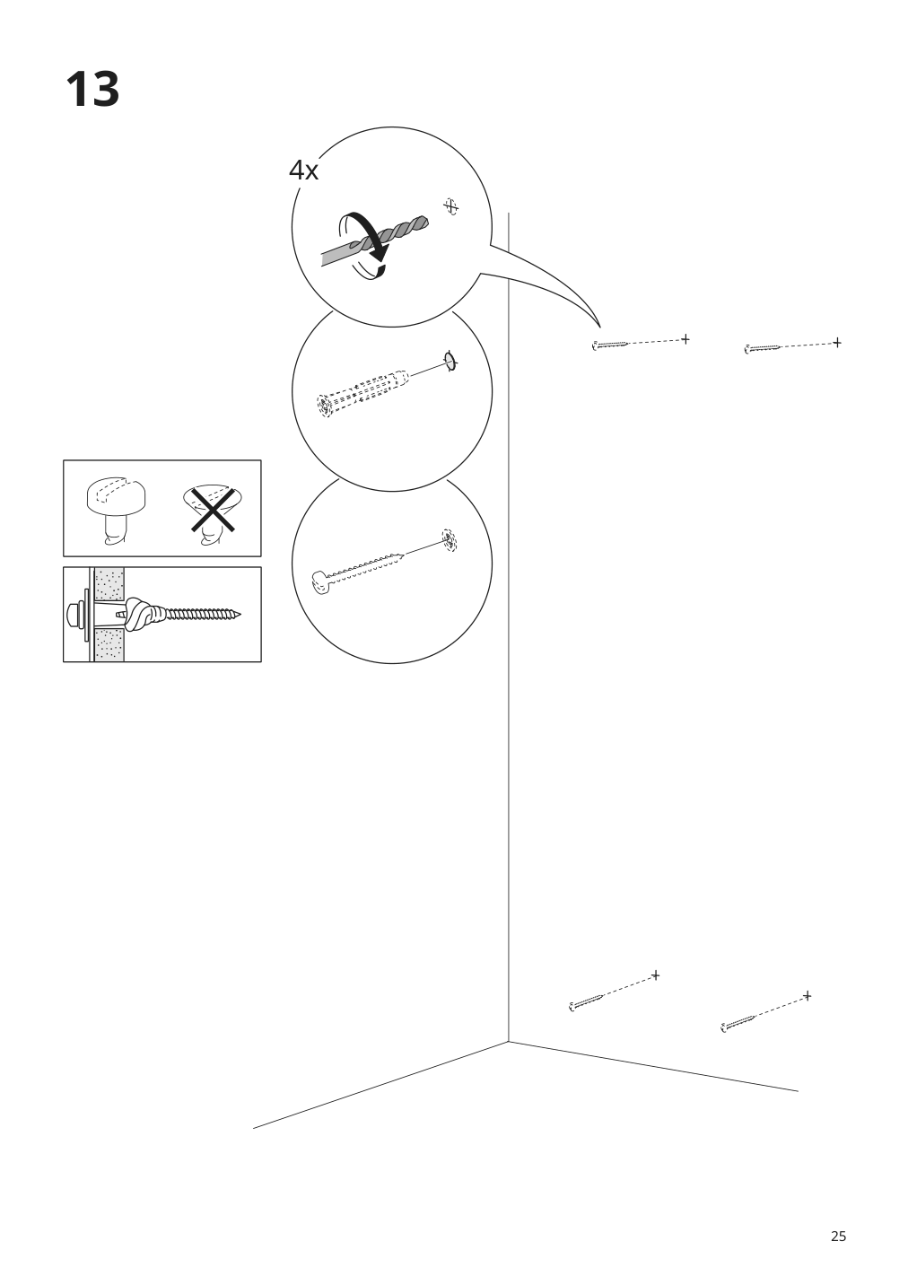 Assembly instructions for IKEA Enhet high cb w 4 shelves gray | Page 25 - IKEA ENHET bathroom 094.409.00