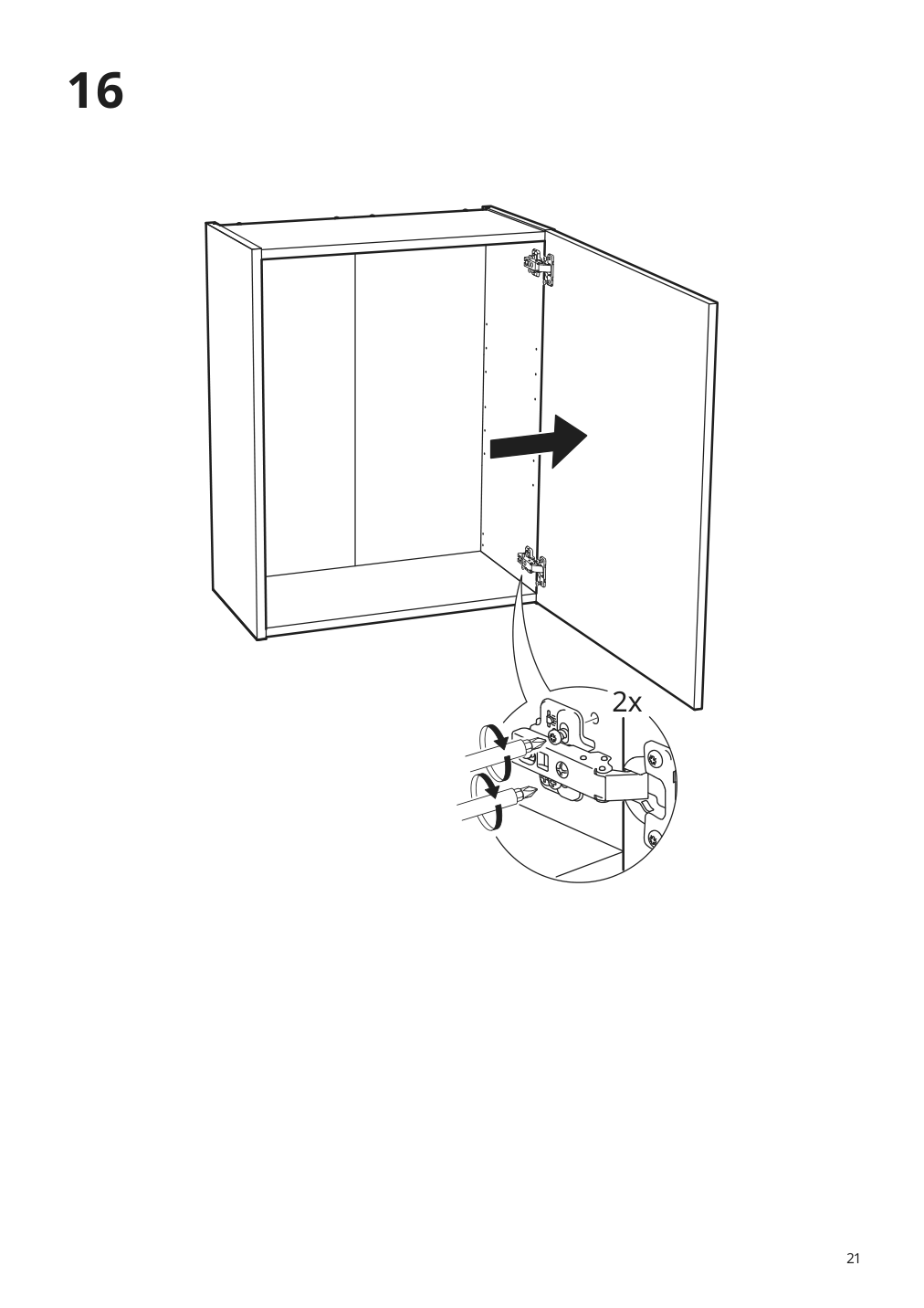 Assembly instructions for IKEA Enhet wall cb w 2 shelves gray | Page 21 - IKEA ENHET bathroom 394.408.90