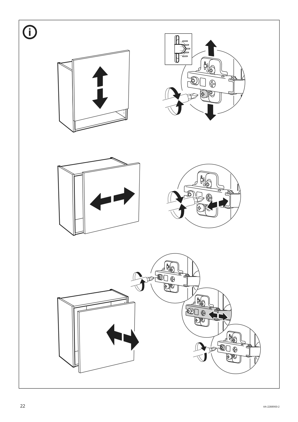 Assembly instructions for IKEA Enhet wall cb w 2 shelves gray | Page 22 - IKEA ENHET bathroom 994.408.68