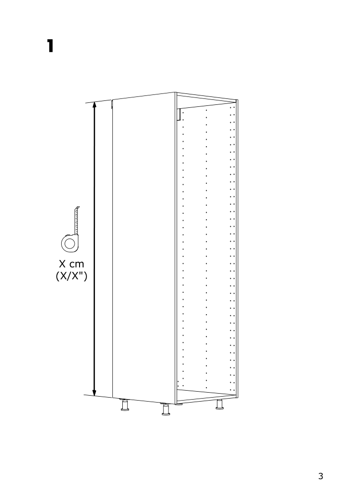 Assembly instructions for IKEA Enkoeping cover panel brown walnut effect | Page 3 - IKEA ENKÖPING cover panel 905.167.11