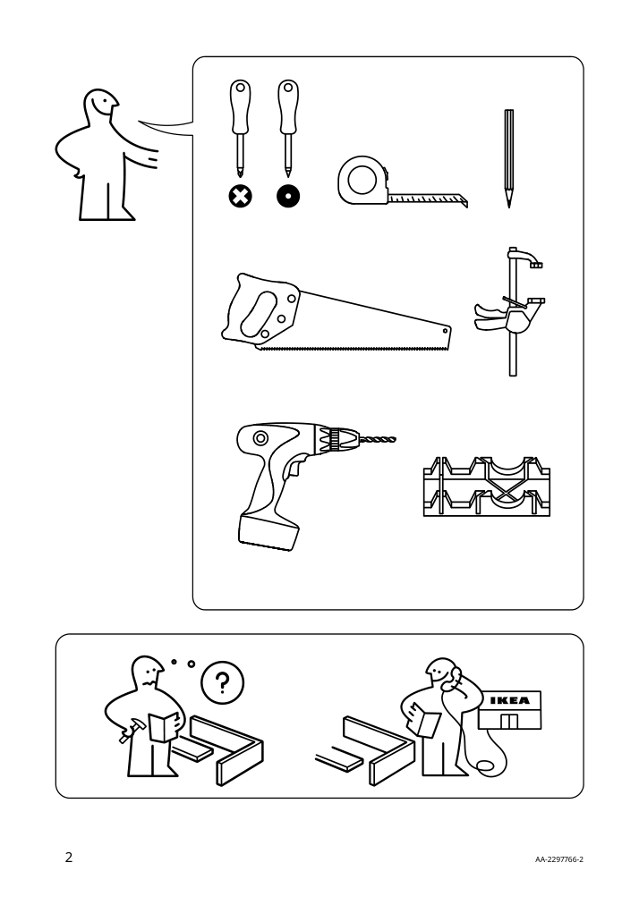 Assembly instructions for IKEA Enkoeping deco strip brown walnut effect | Page 2 - IKEA ENKÖPING deco strip 705.165.66