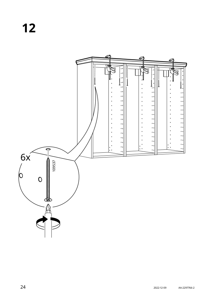 Assembly instructions for IKEA Enkoeping deco strip brown walnut effect | Page 24 - IKEA ENKÖPING deco strip 705.165.66