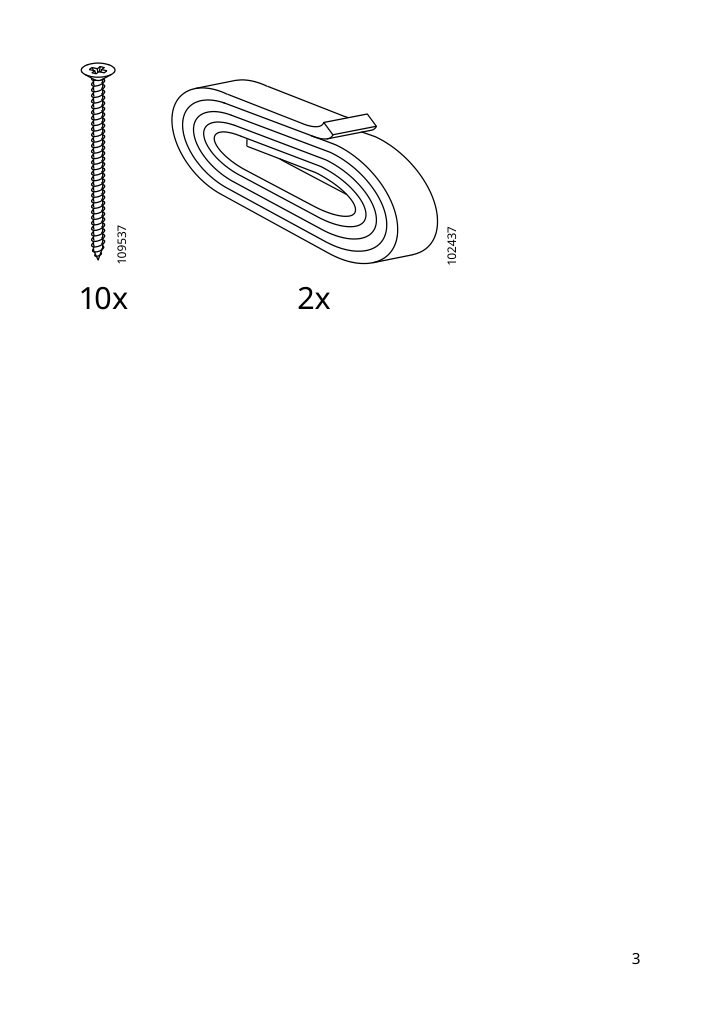 Assembly instructions for IKEA Enkoeping deco strip brown walnut effect | Page 3 - IKEA ENKÖPING deco strip 705.165.66