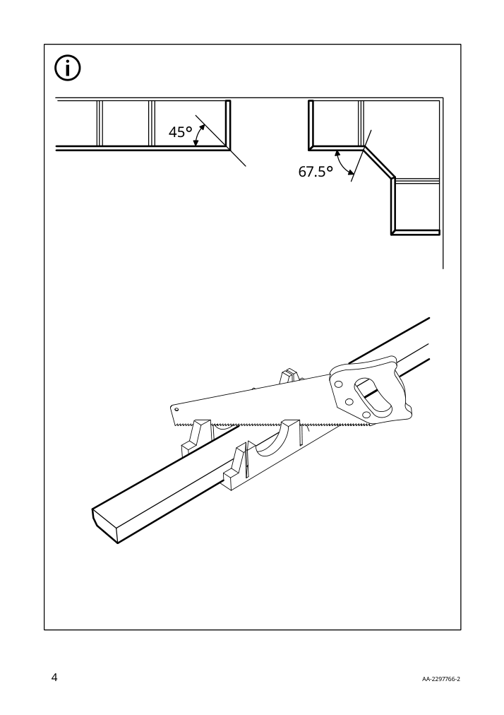 Assembly instructions for IKEA Enkoeping deco strip brown walnut effect | Page 4 - IKEA ENKÖPING deco strip 705.165.66