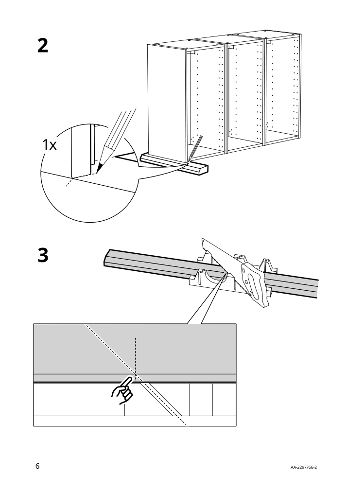 Assembly instructions for IKEA Enkoeping deco strip brown walnut effect | Page 6 - IKEA ENKÖPING deco strip 705.165.66