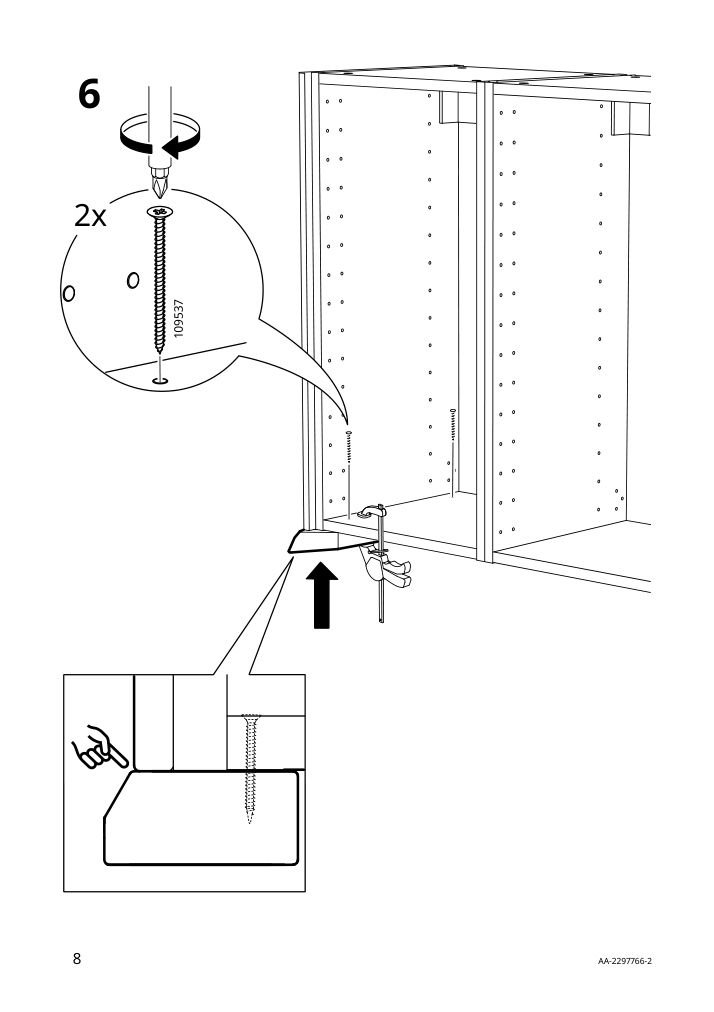 Assembly instructions for IKEA Enkoeping deco strip brown walnut effect | Page 8 - IKEA ENKÖPING deco strip 705.165.66