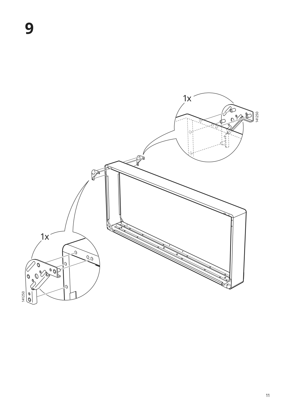 Assembly instructions for IKEA Espevaer mattress base | Page 11 - IKEA ESPEVÄR slatted mattress base for bed frame 691.566.02