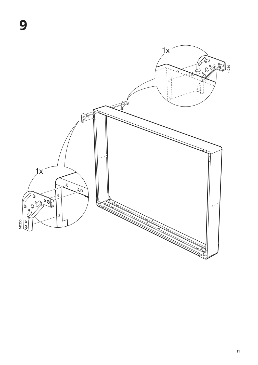 Assembly instructions for IKEA Espevaer mattress base | Page 11 - IKEA ESPEVÄR slatted mattress base with legs 292.079.05