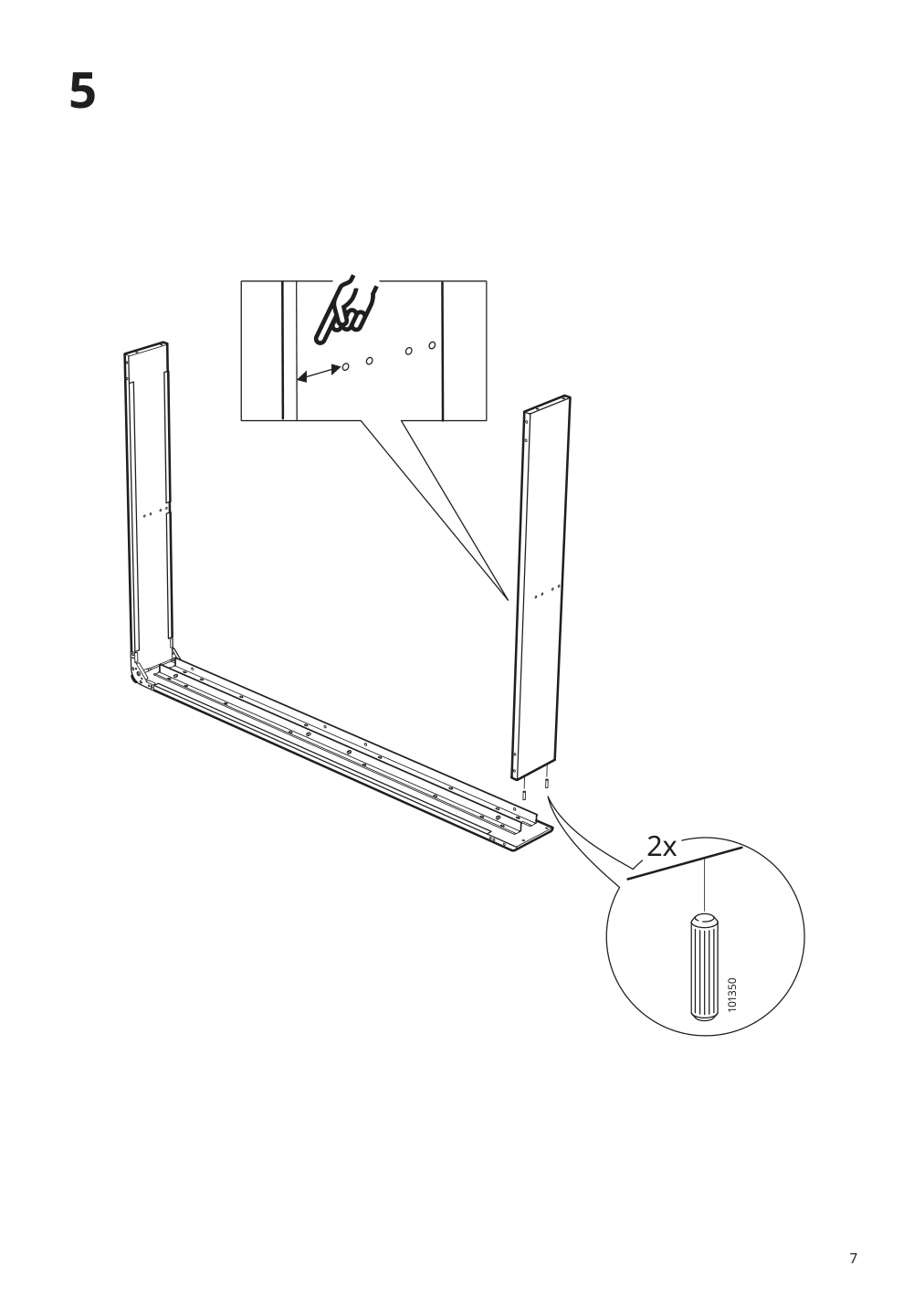 Assembly instructions for IKEA Espevaer mattress base | Page 7 - IKEA ESPEVÄR slatted mattress base for bed frame 191.565.86