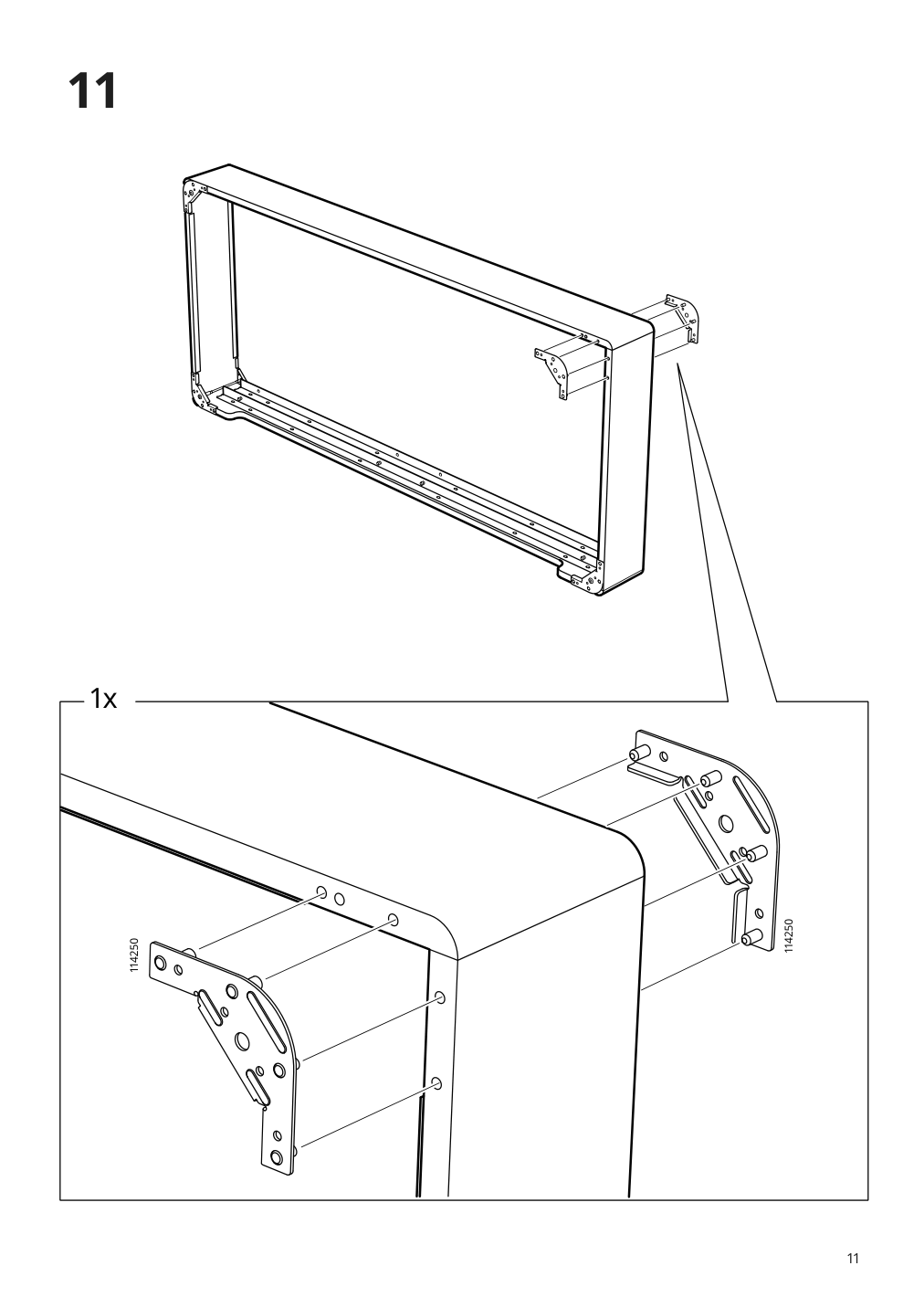 Assembly instructions for IKEA Espevaer mattress base | Page 11 - IKEA ESPEVÄR slatted mattress base with legs 392.080.75