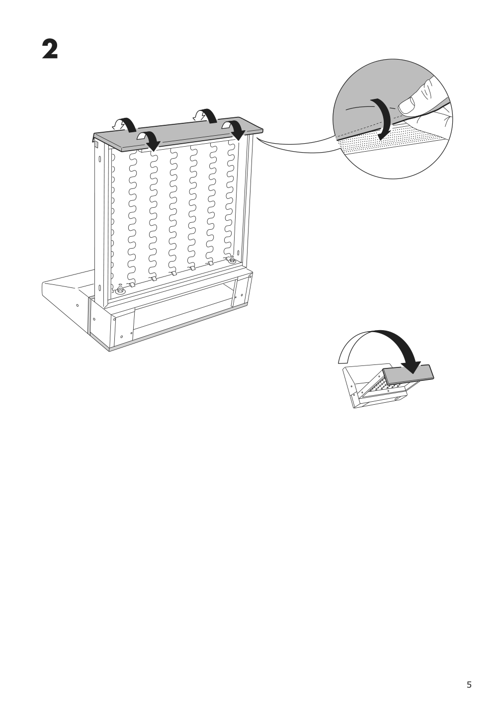 Assembly instructions for IKEA Finnala cover for 1 seat section orrsta black blue | Page 5 - IKEA FINNALA sectional, 4-seat corner 893.361.41