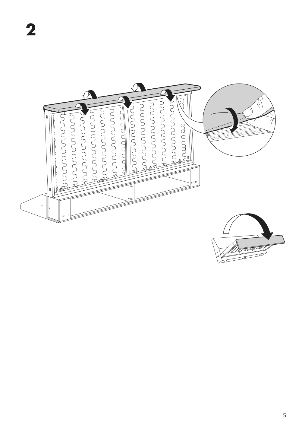 Assembly instructions for IKEA Finnala cover for loveseat section gunnared beige | Page 5 - IKEA FINNALA sectional, 5-seat corner 093.192.54