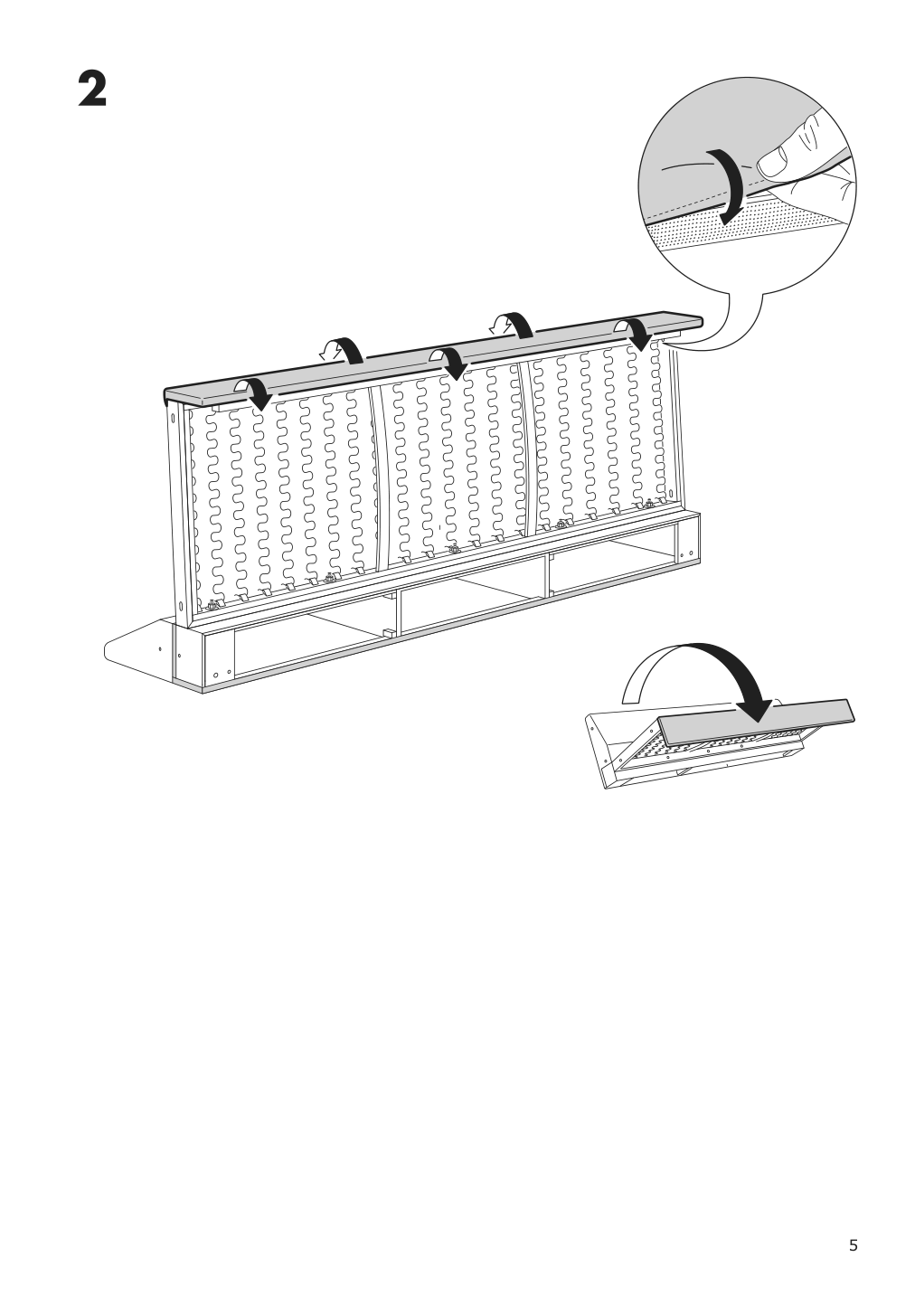 Assembly instructions for IKEA Finnala cover for sofa section orrsta black blue | Page 5 - IKEA FINNALA cover sectional/4-seat w chaise  295.756.53