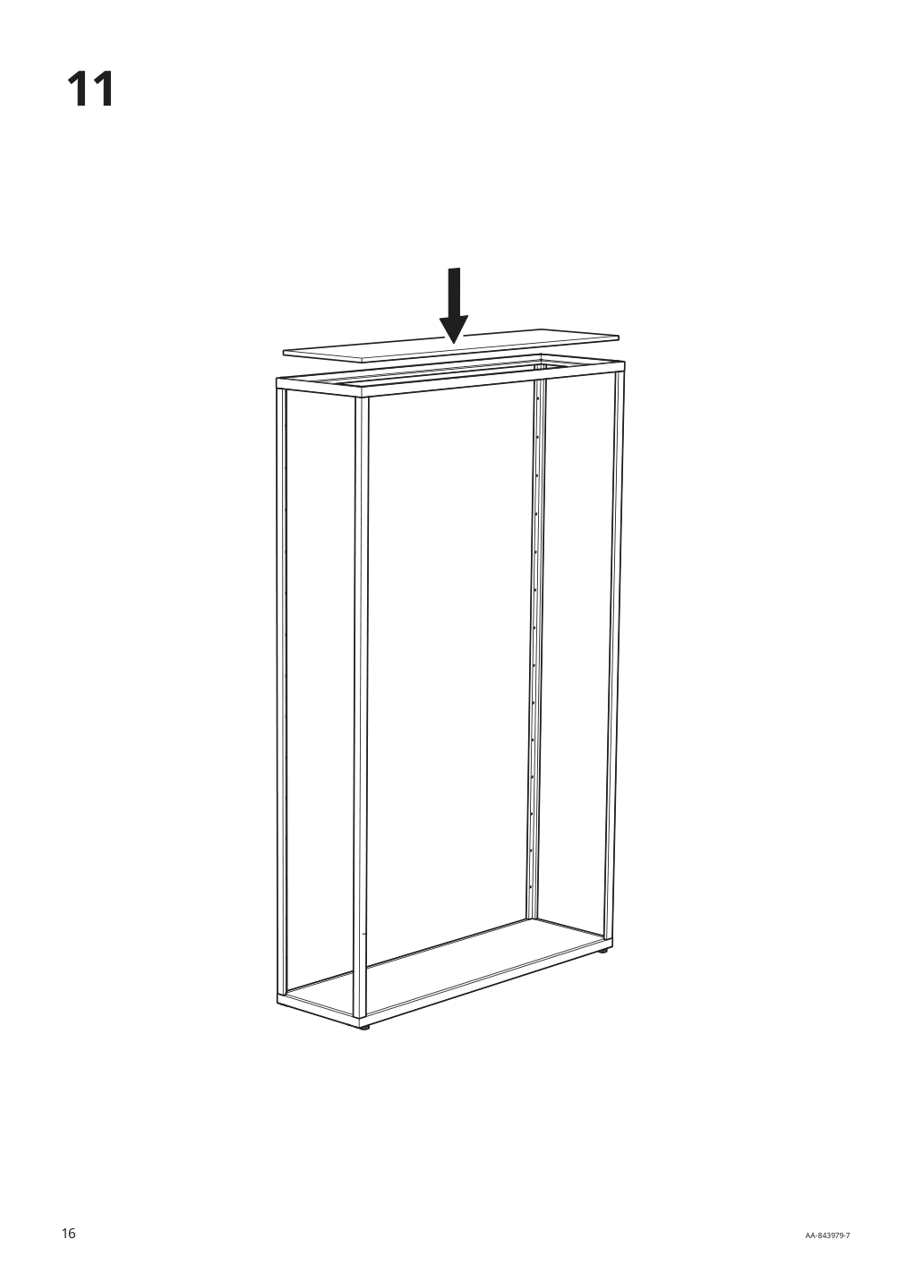 Assembly instructions for IKEA Fjaelkinge shelf unit white | Page 16 - IKEA FJÄLKINGE shelf unit with drawers 690.093.95