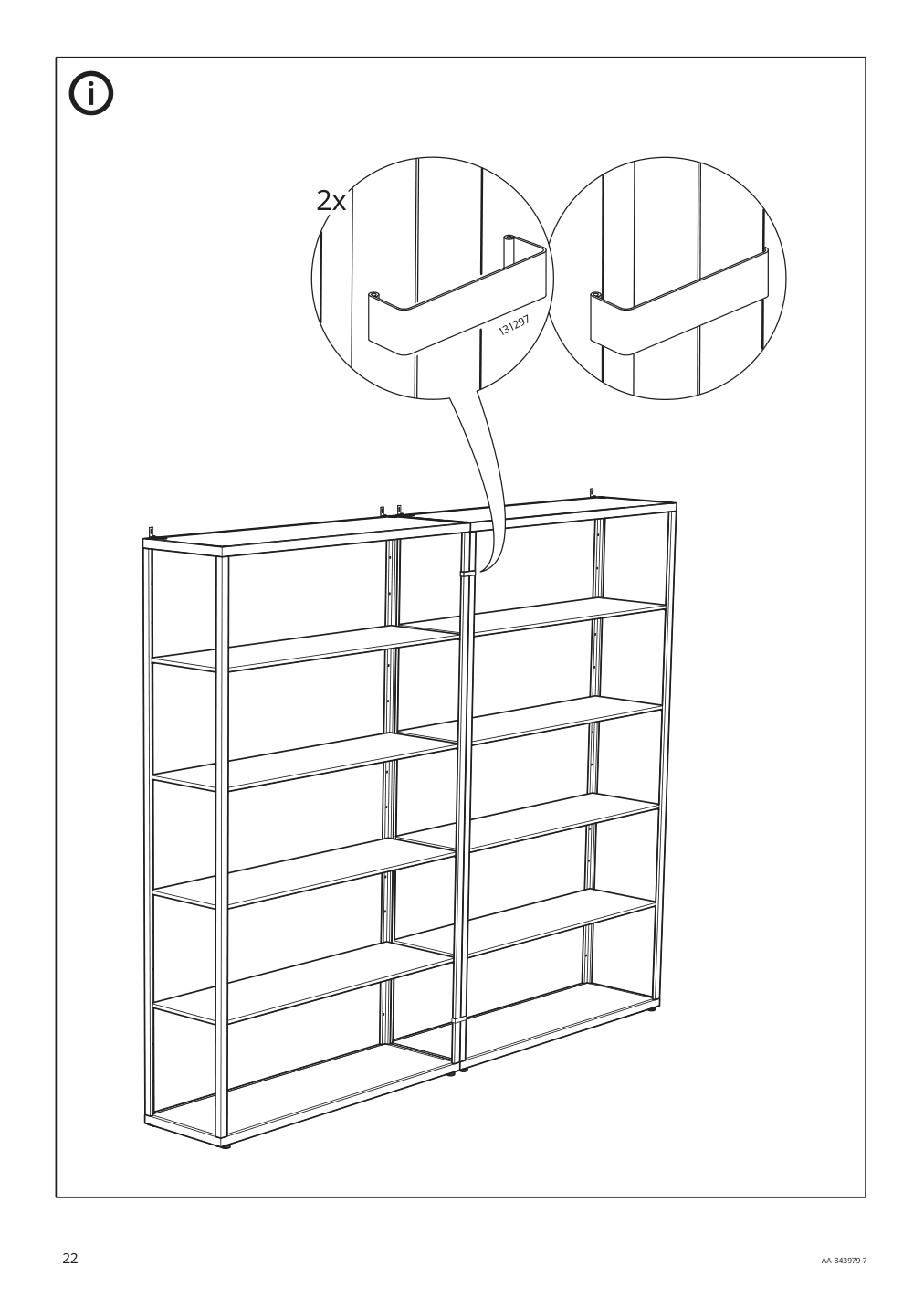 Assembly instructions for IKEA Fjaelkinge shelf unit white | Page 22 - IKEA FJÄLKINGE shelf unit with drawers 690.093.95