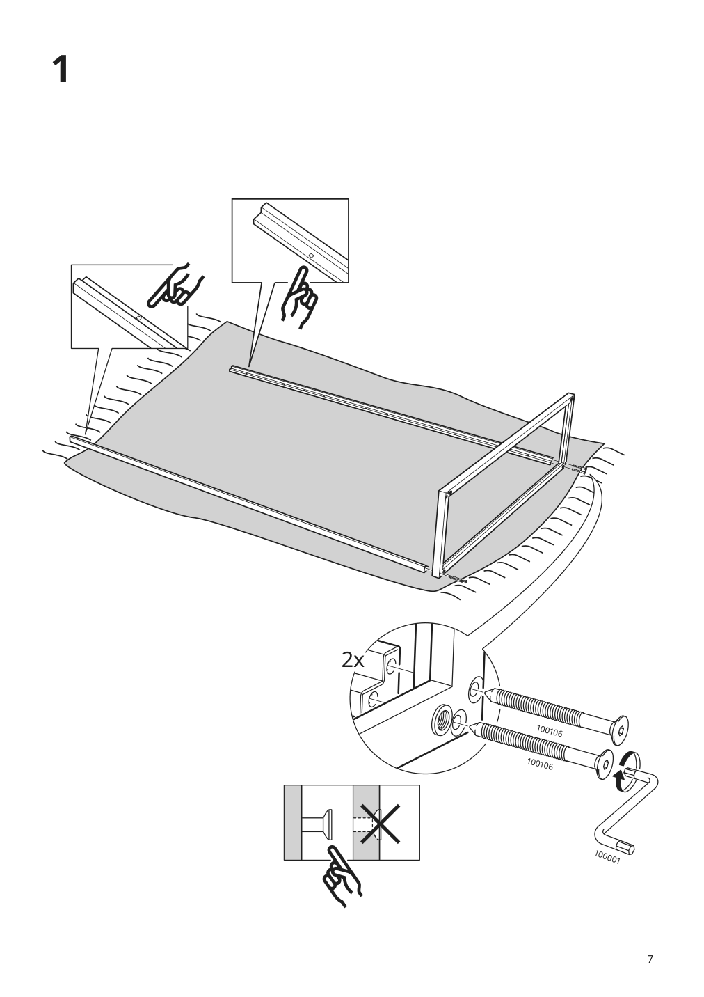 Assembly instructions for IKEA Fjaelkinge shelf unit white | Page 7 - IKEA FJÄLKINGE shelf unit 602.216.83