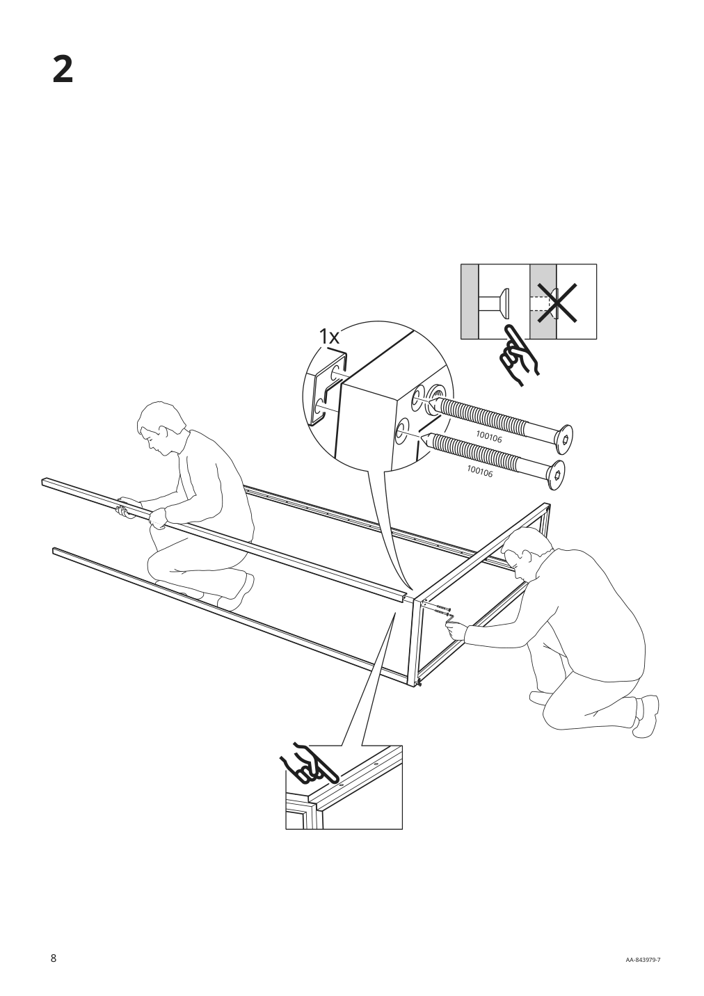 Assembly instructions for IKEA Fjaelkinge shelf unit white | Page 8 - IKEA FJÄLKINGE shelf unit 602.216.83