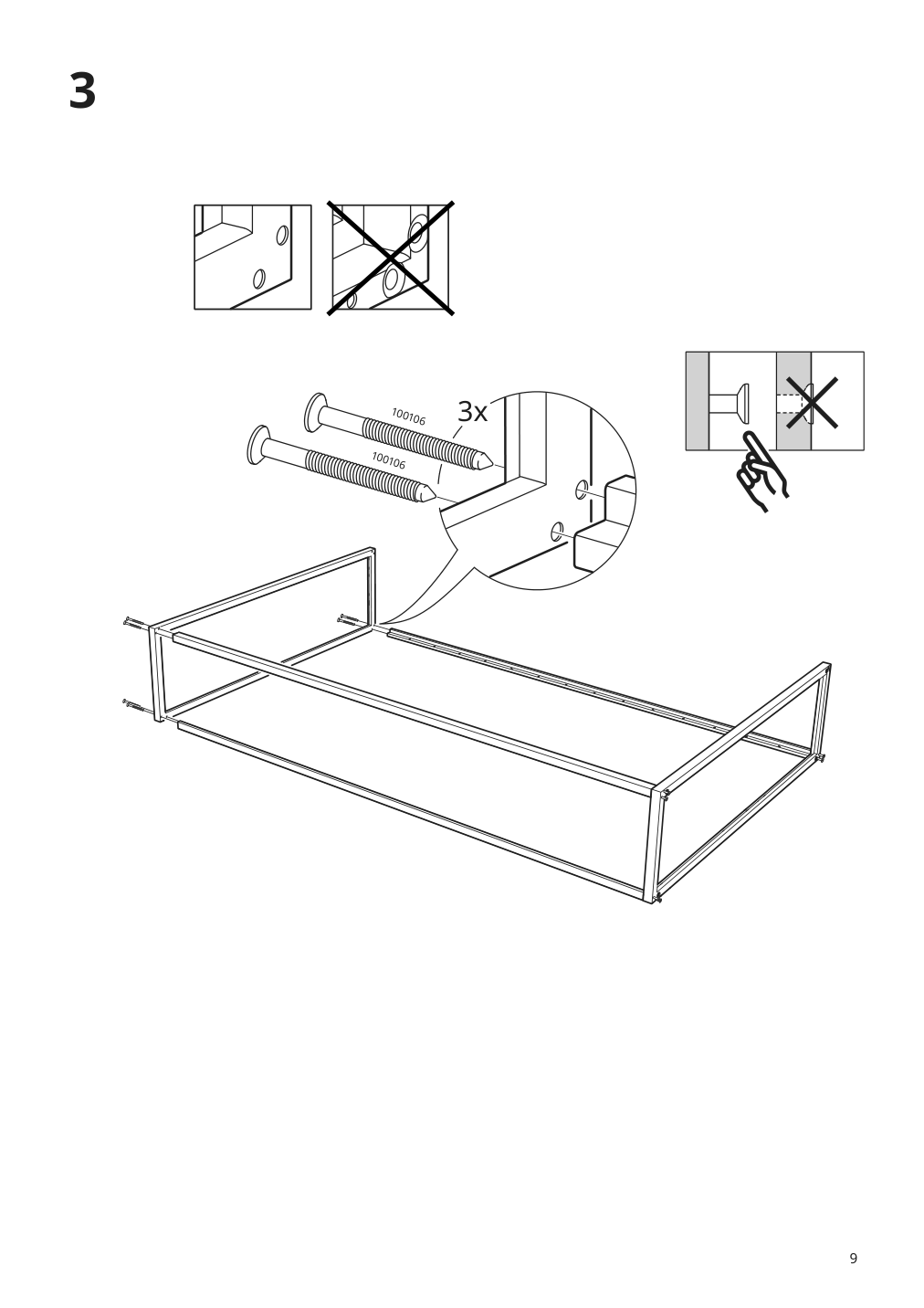 Assembly instructions for IKEA Fjaelkinge shelf unit white | Page 9 - IKEA FJÄLKINGE shelf unit with drawers 690.093.95