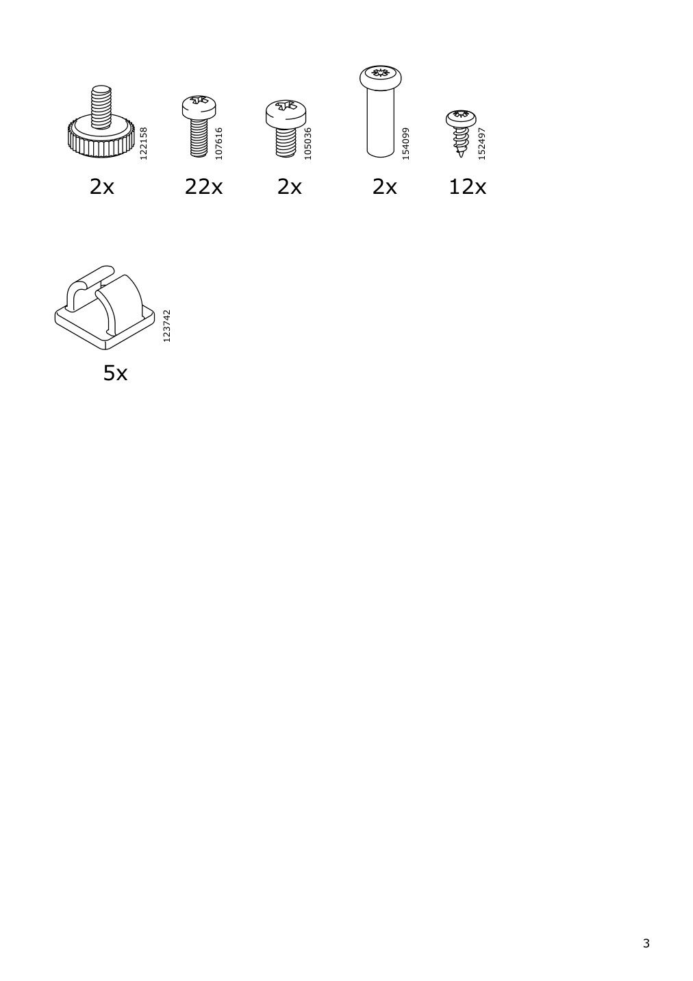 Assembly instructions for IKEA Fjaellbo laptop table black | Page 3 - IKEA FJÄLLBO/KULLABERG / GULLHULT desk and storage combination 294.365.77