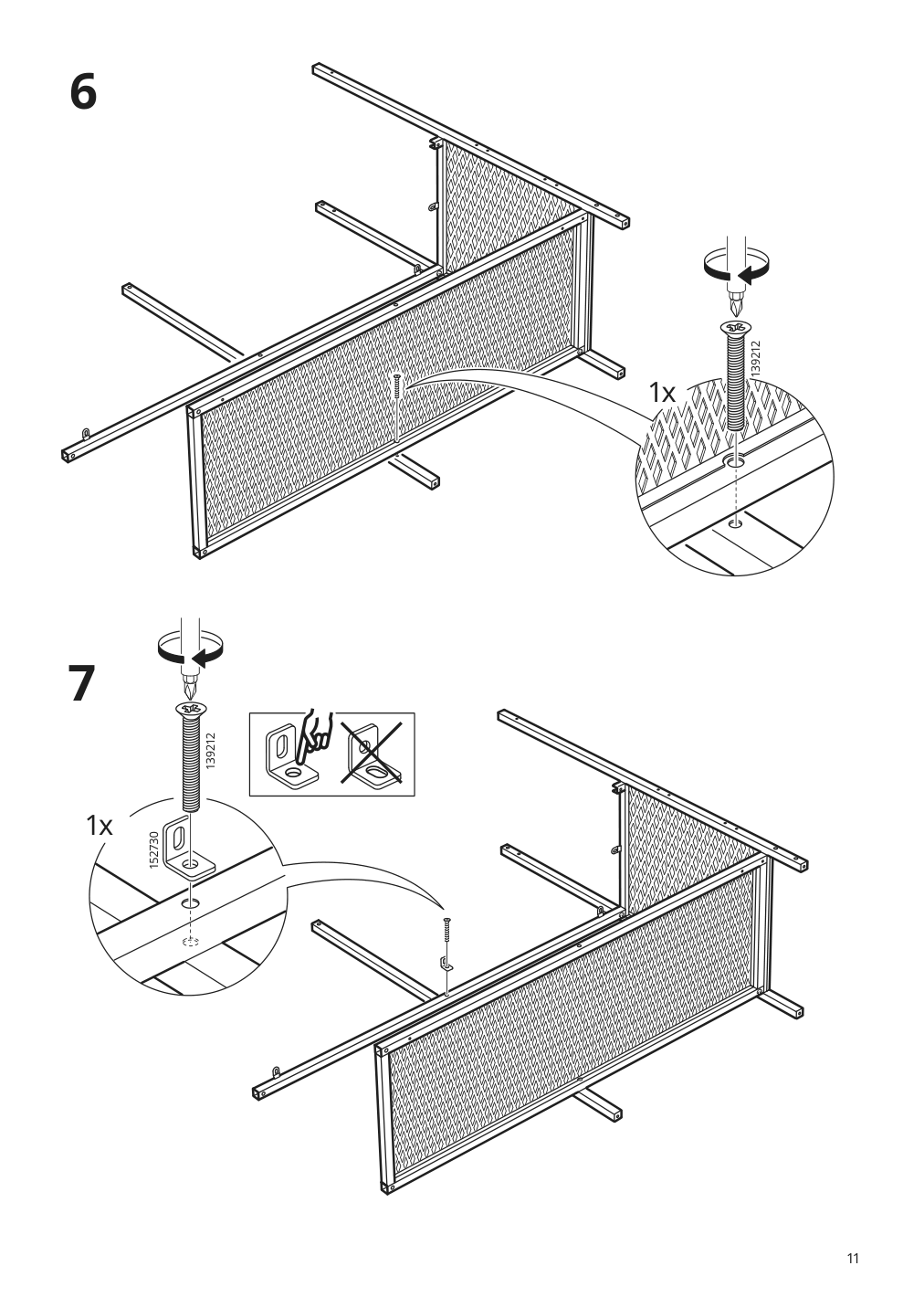 Assembly instructions for IKEA Fjaellbo shelf unit black | Page 11 - IKEA FJÄLLBO/KULLABERG / GULLHULT desk and storage combination 294.365.77