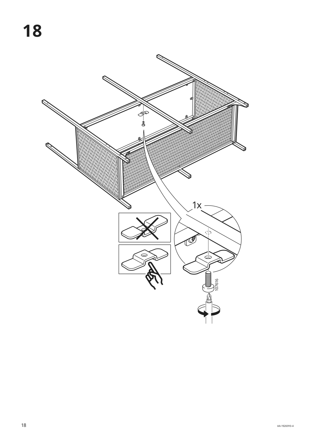 Assembly instructions for IKEA Fjaellbo shelf unit black | Page 18 - IKEA FJÄLLBO/KULLABERG / GULLHULT desk and storage combination 294.365.77