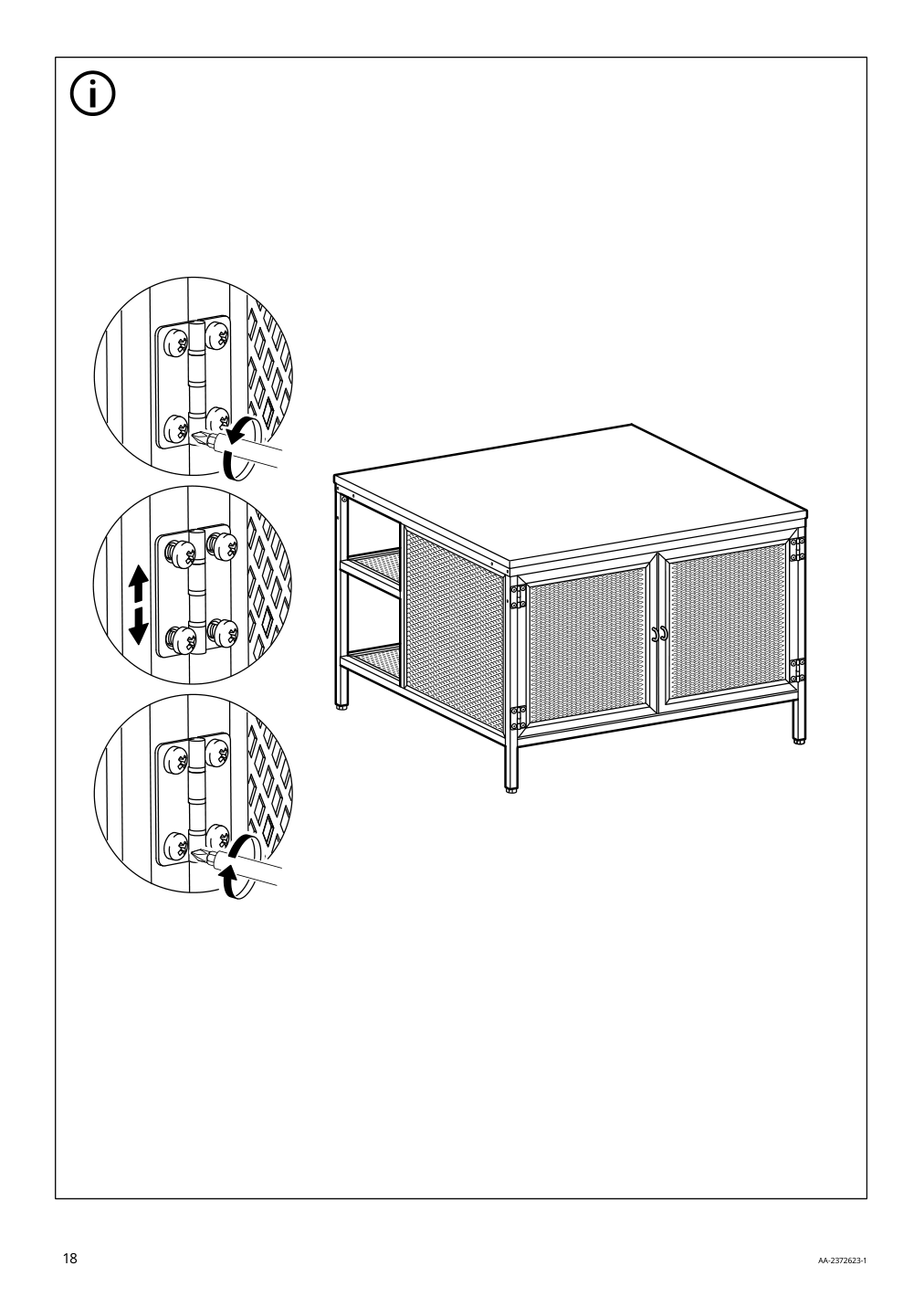 Assembly instructions for IKEA Fjaellbo storage cube black | Page 18 - IKEA FJÄLLBO storage cube 905.395.76