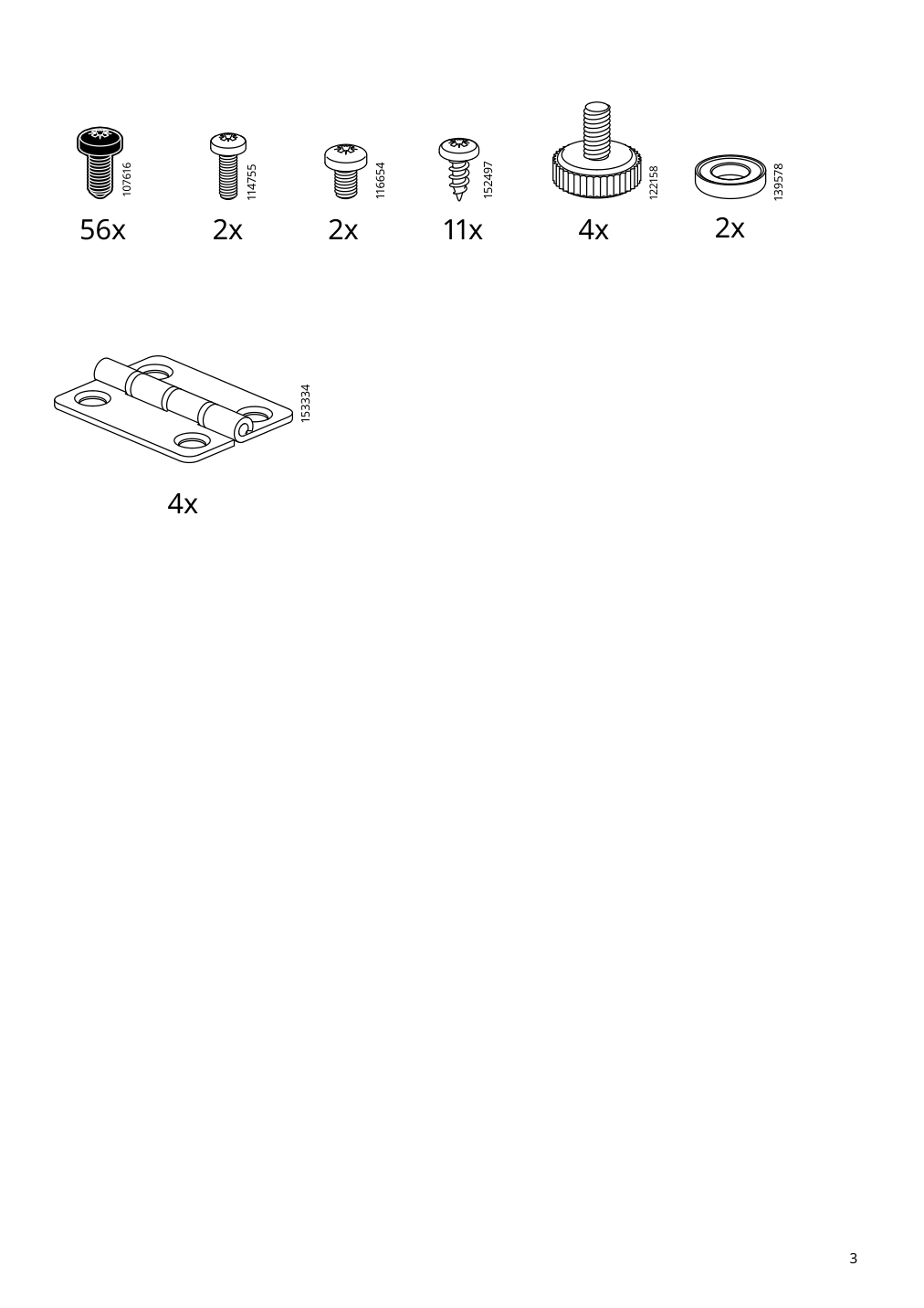 Assembly instructions for IKEA Fjaellbo storage cube black | Page 3 - IKEA FJÄLLBO storage cube 905.395.76