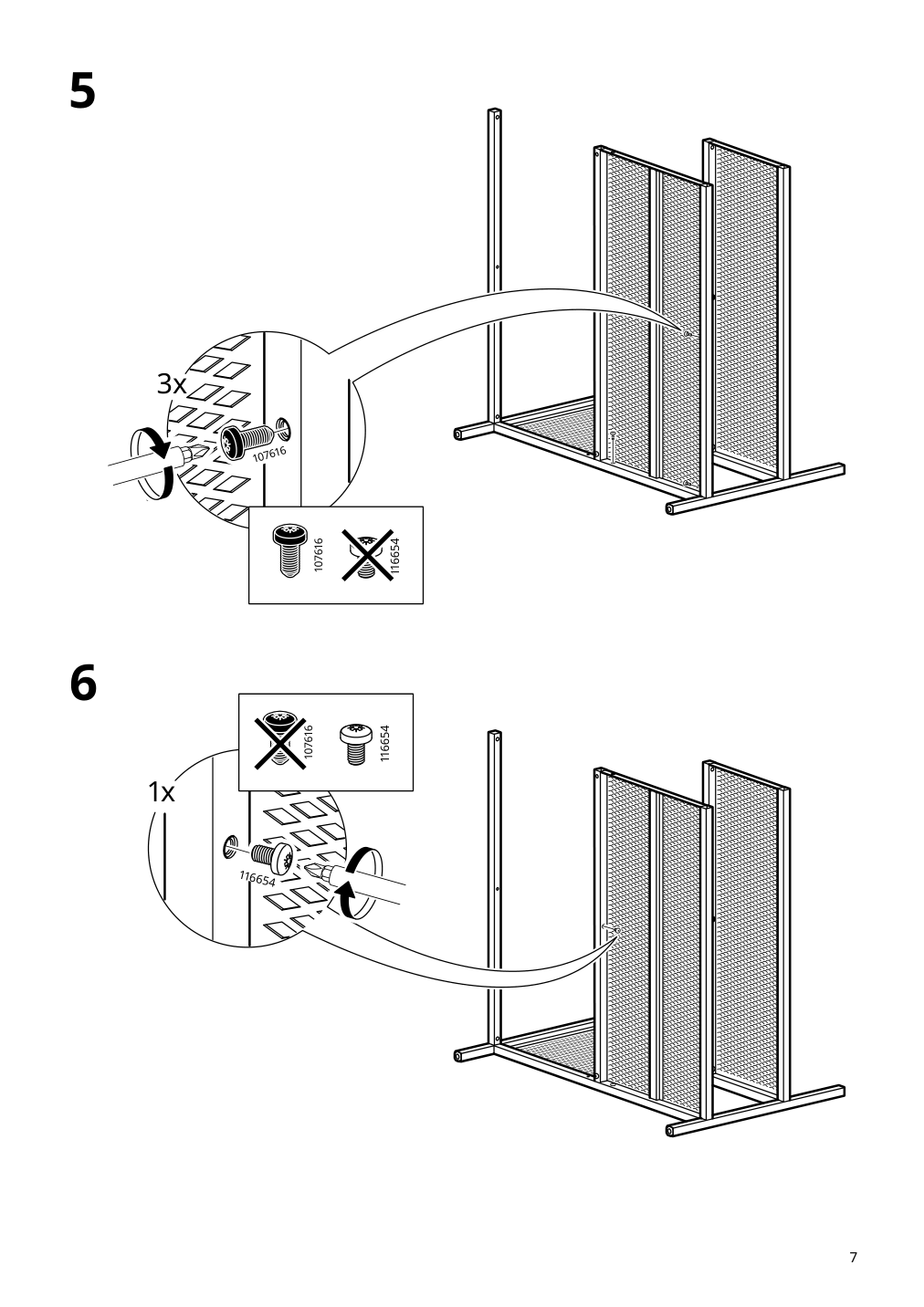 Assembly instructions for IKEA Fjaellbo storage cube black | Page 7 - IKEA FJÄLLBO storage cube 905.395.76