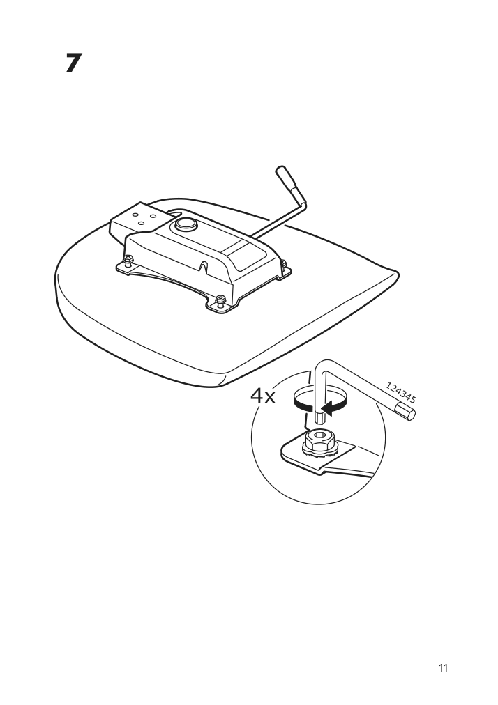 Assembly instructions for IKEA Flintan office chair black | Page 11 - IKEA FLINTAN office chair with armrests 894.244.68