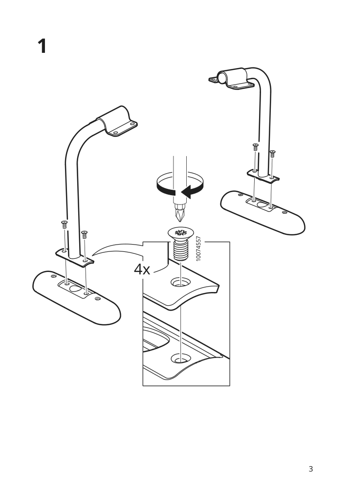 Assembly instructions for IKEA Flintan pair of armrests black | Page 3 - IKEA FLINTAN pair of armrests 104.890.33