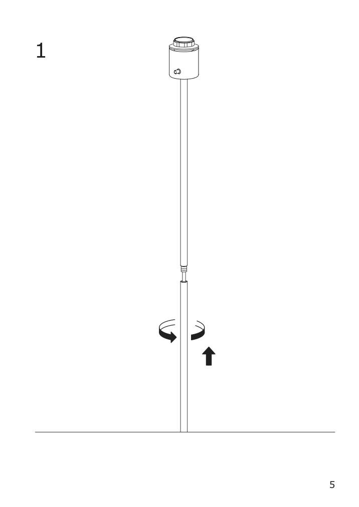 Assembly instructions for IKEA Flugbo floor uplighter nickel plated | Page 5 - IKEA FLUGBO floor uplighter 305.083.56