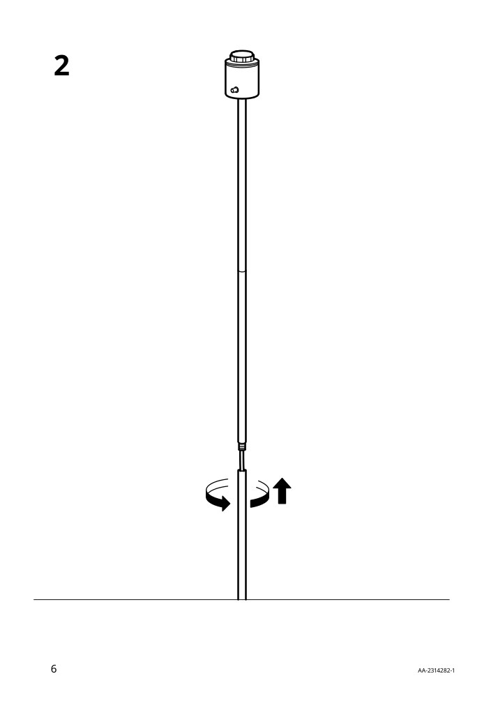 Assembly instructions for IKEA Flugbo floor uplighter nickel plated | Page 6 - IKEA FLUGBO floor uplighter 305.083.56