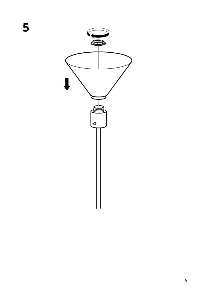 Assembly instructions for IKEA Flugbo floor uplighter nickel plated | Page 9 - IKEA FLUGBO floor uplighter 305.083.56