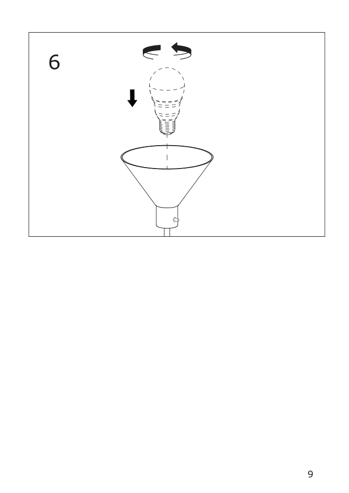 Assembly instructions for IKEA Flugbo floor uplighter reading lamp nickel plated | Page 9 - IKEA FLUGBO floor uplighter/reading lamp 805.083.06