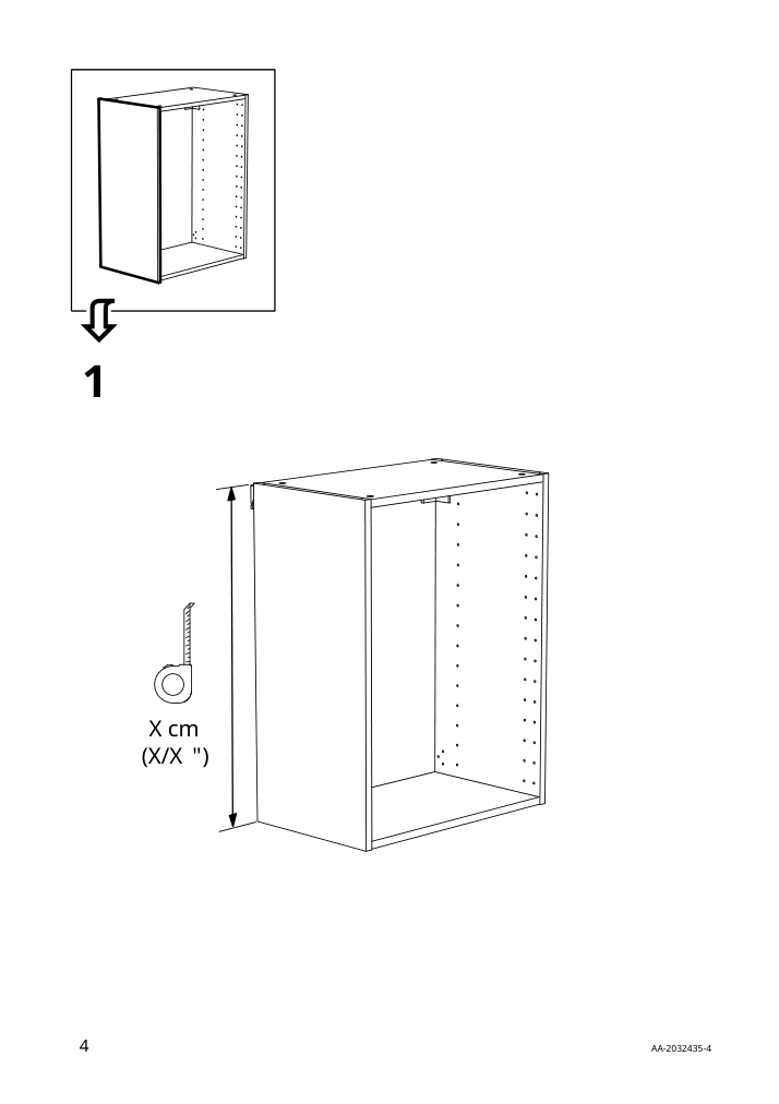 Assembly instructions for IKEA Foerbaettra cover panel high gloss white | Page 4 - IKEA FÖRBÄTTRA cover panel 704.002.88