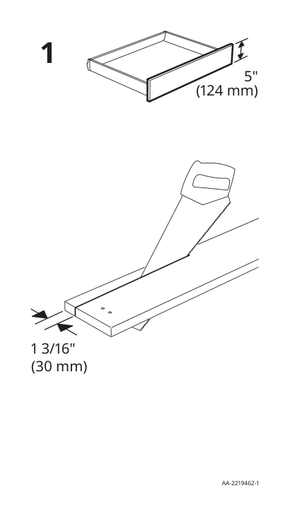 Assembly instructions for IKEA Foerbaettra cover strip and fasteners stainless steel color | Page 4 - IKEA SEKTION base cabinet for oven 693.889.42