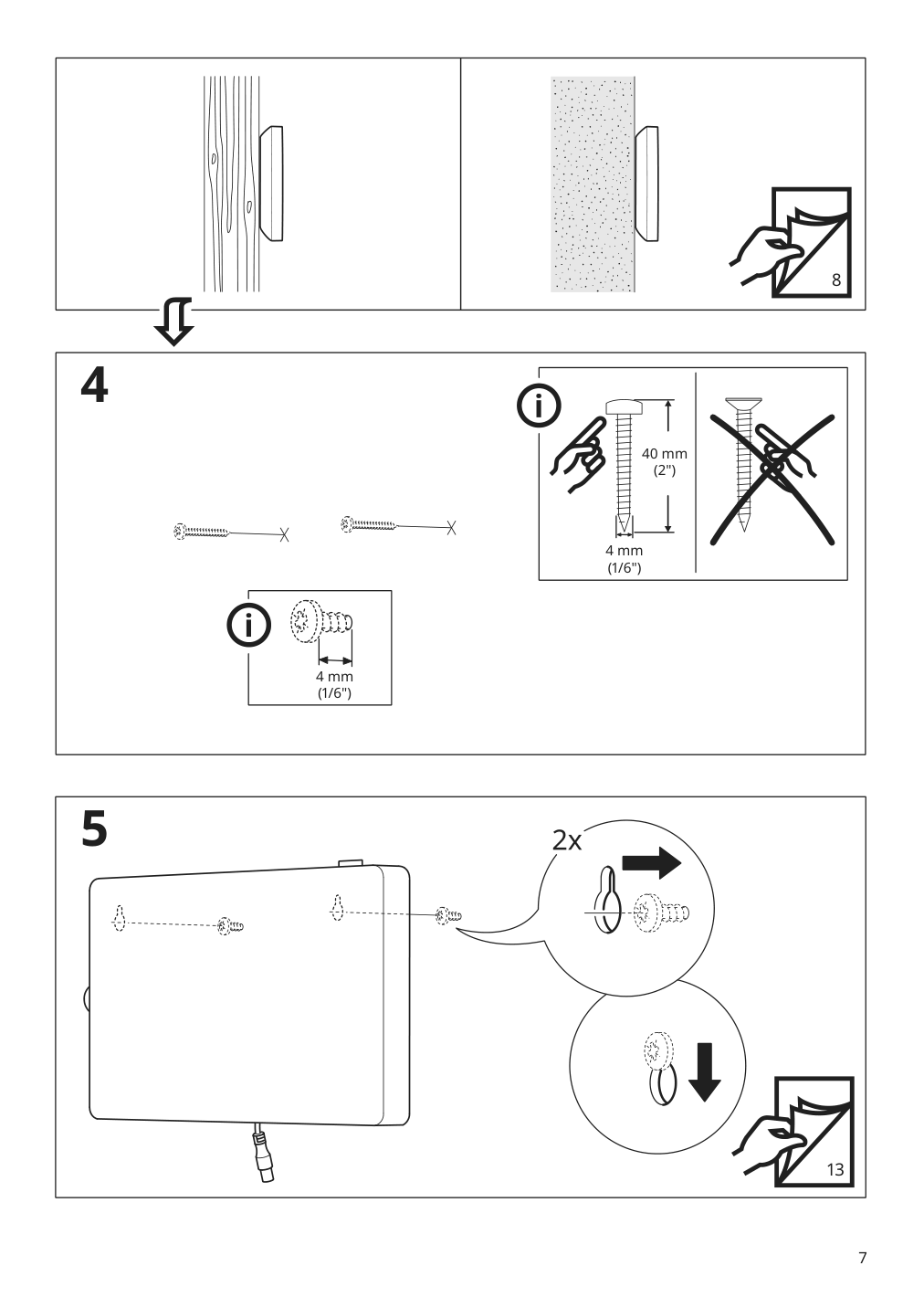 Assembly instructions for IKEA Foernuftig air purifier black | Page 7 - IKEA FÖRNUFTIG air purifier 104.880.62