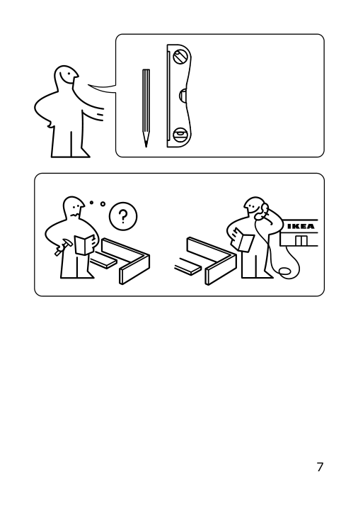 Assembly instructions for IKEA Foersynt curtain wire white | Page 7 - IKEA FÖRSYNT curtain wire 503.533.20