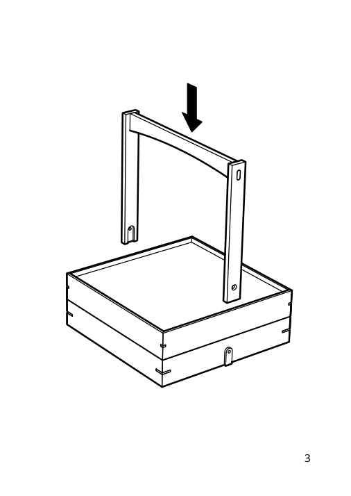 Assembly instructions for IKEA Foessta serving container with lid red bamboo | Page 3 - IKEA FÖSSTA serving container with lid 505.655.72