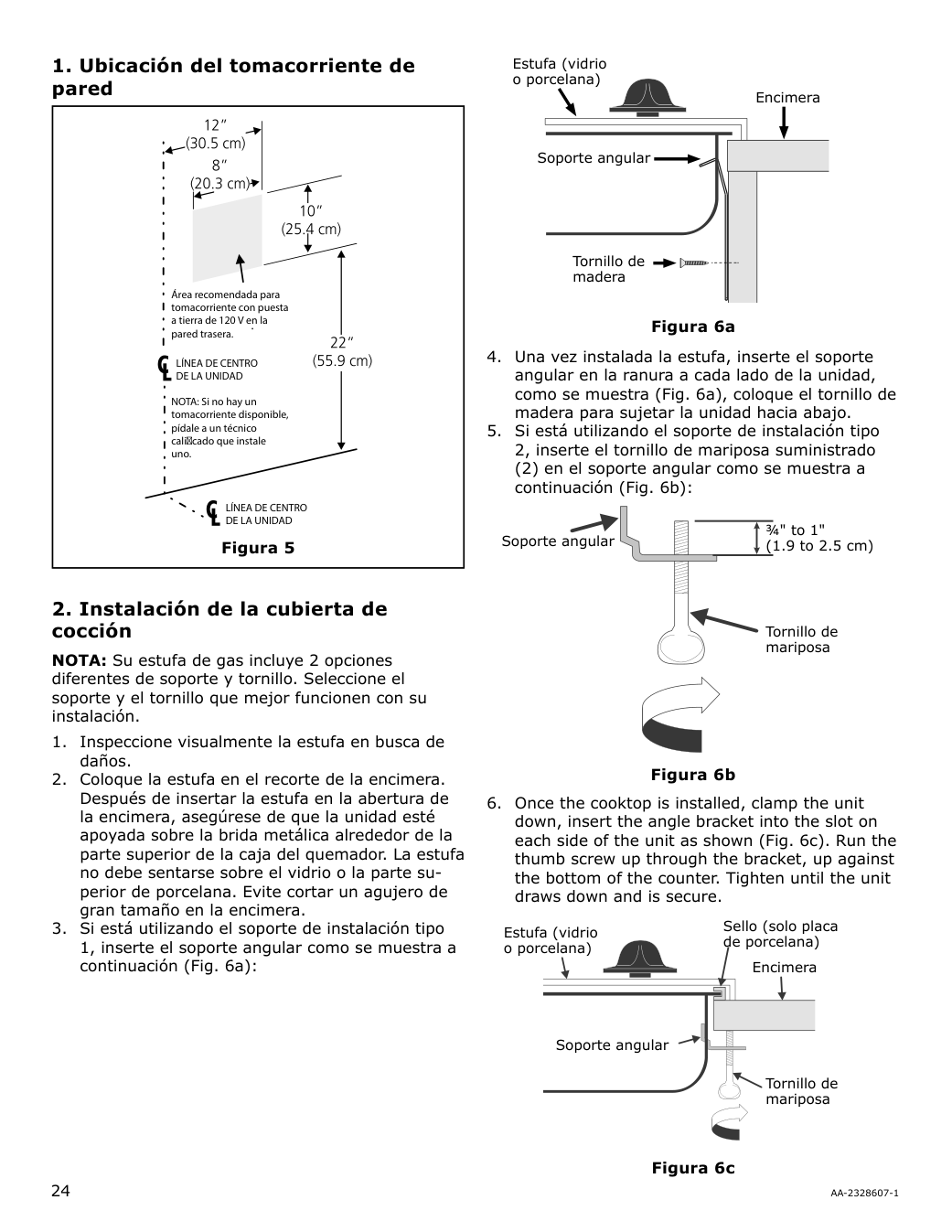 Assembly instructions for IKEA Forshaellan gas cooktop stainless steel | Page 24 - IKEA FORSHÄLLAN gas cooktop 905.405.46