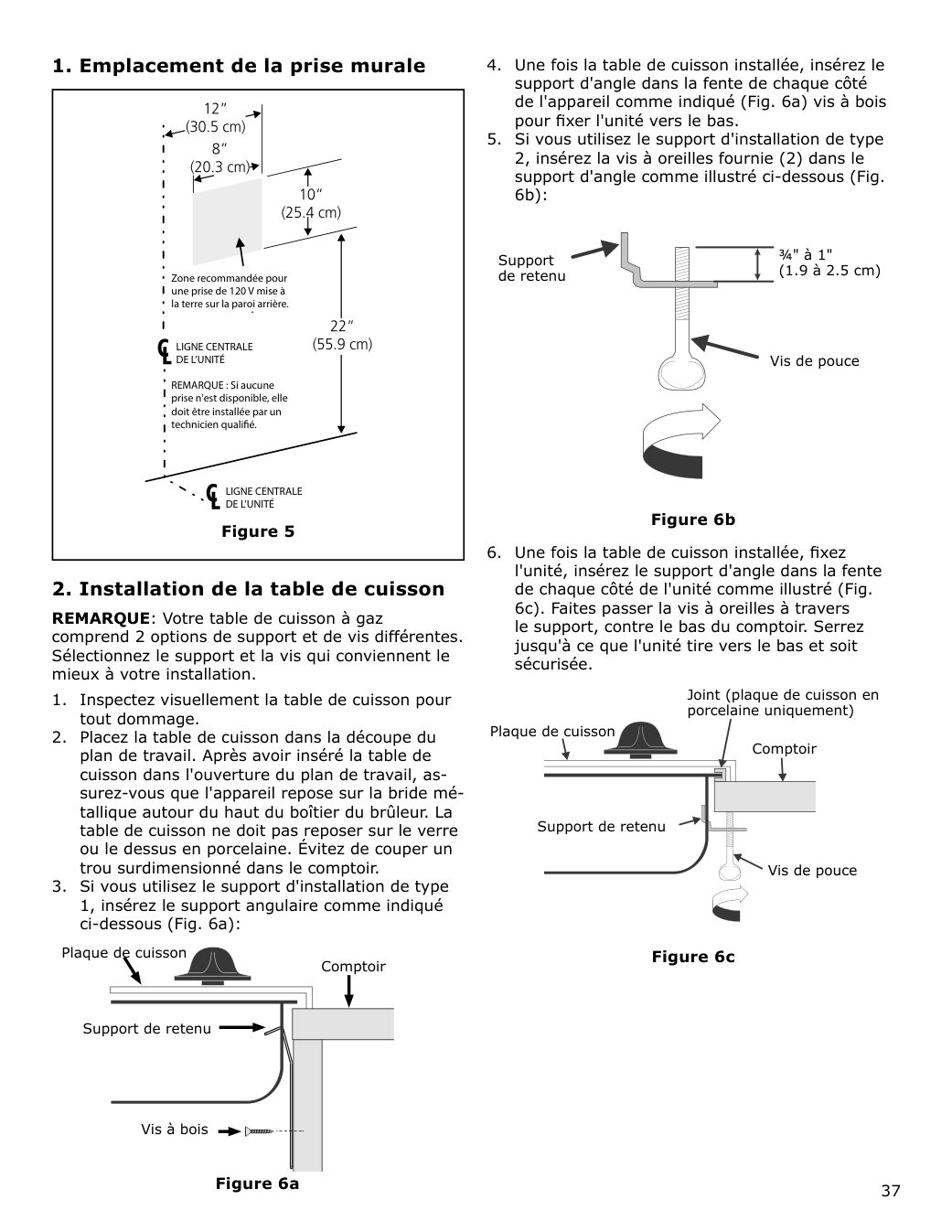 Assembly instructions for IKEA Forshaellan gas cooktop stainless steel | Page 37 - IKEA FORSHÄLLAN gas cooktop 905.405.46